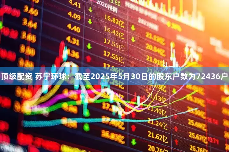 顶级配资 苏宁环球：截至2025年5月30日的股东户数为72436户